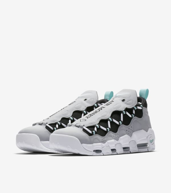 Nike Air More Money Wolf Grey Island Green Release Date. Nike SNKRS