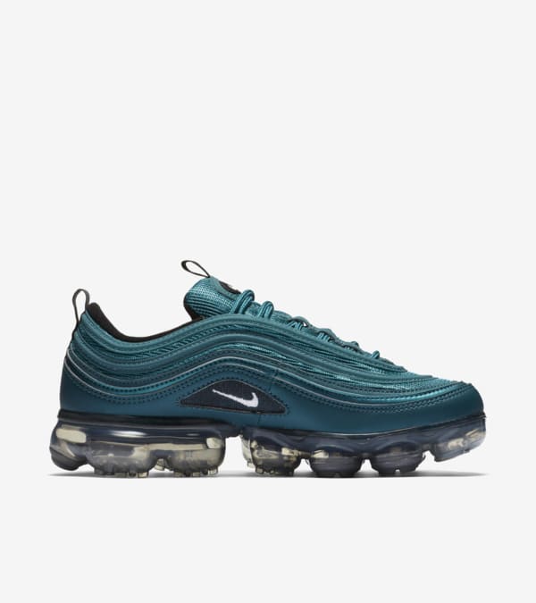 Nike Women s Air VaporMax 97 Metallic Dark Sea Black Release Date. Nike SNKRS