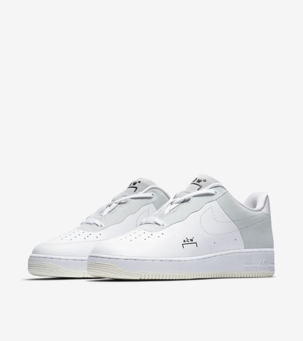 Nike Air Force 1 A COLD WALL White Release Date. Nike SNKRS