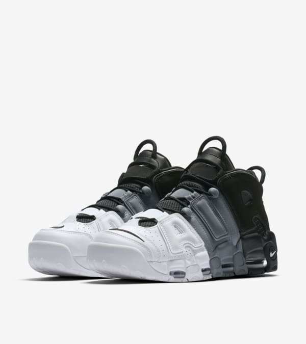 Air uptempo 96 black grey white top