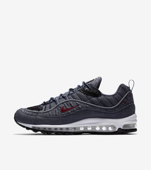 Air max 98 qs thunder blue on feet shop