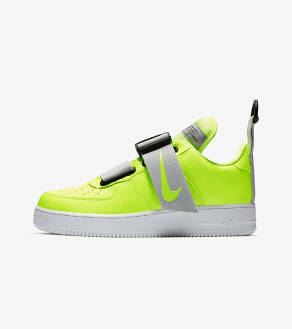 Air Force 1 Utility Volt Black White Release Date. Nike SNKRS
