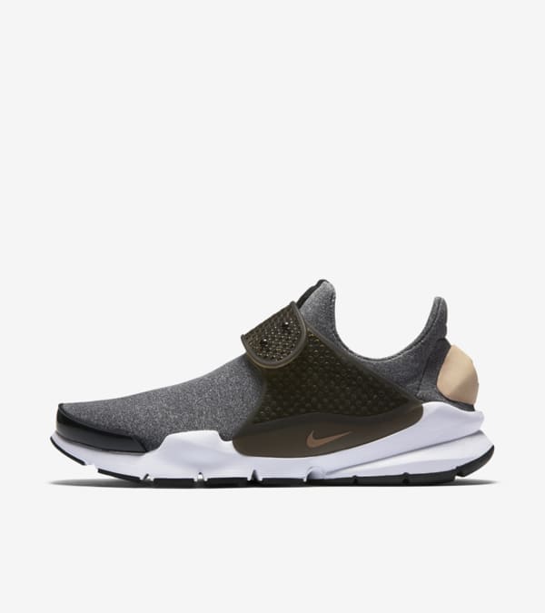 Nike sock dart black womens top