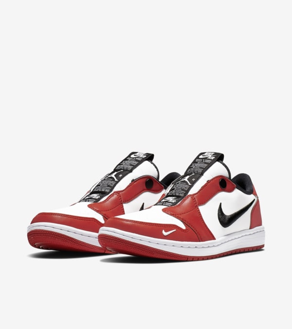 Air jordan 1 low slip women's white shop