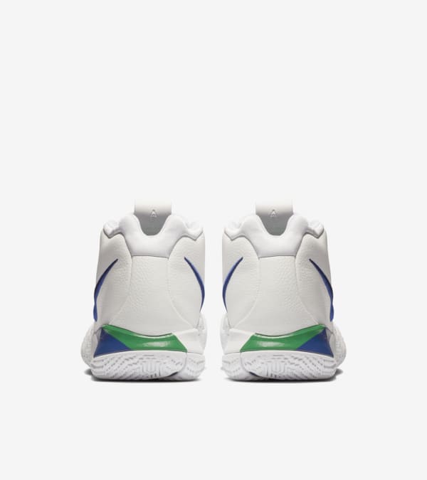 Nike Kyrie 4 White Deep Royal Blue releasedatum. Nike SNKRS