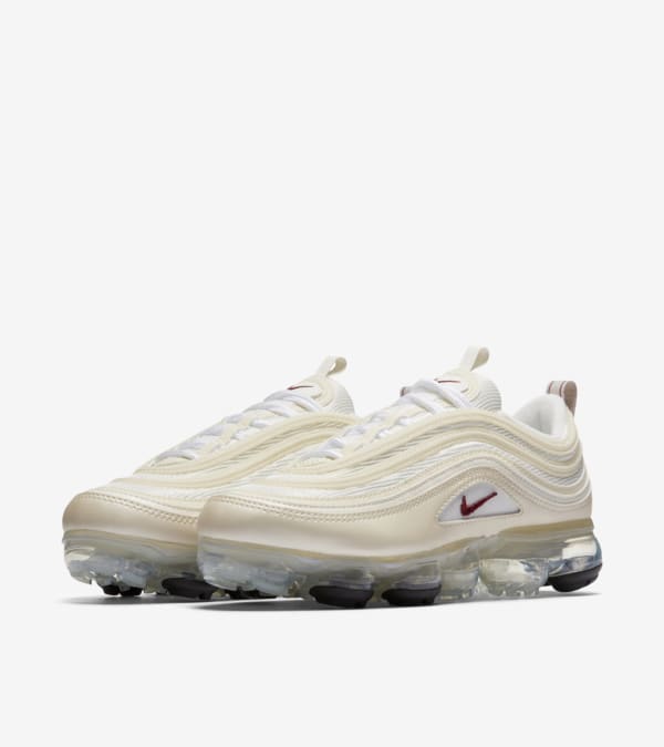 Nike Women s Air VaporMax 97 Metallic Cashmere Team Red Release Date. Nike SNKRS
