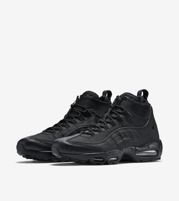 Nike Air Max 95 SneakerBoot Triple Black Nike SNKRS