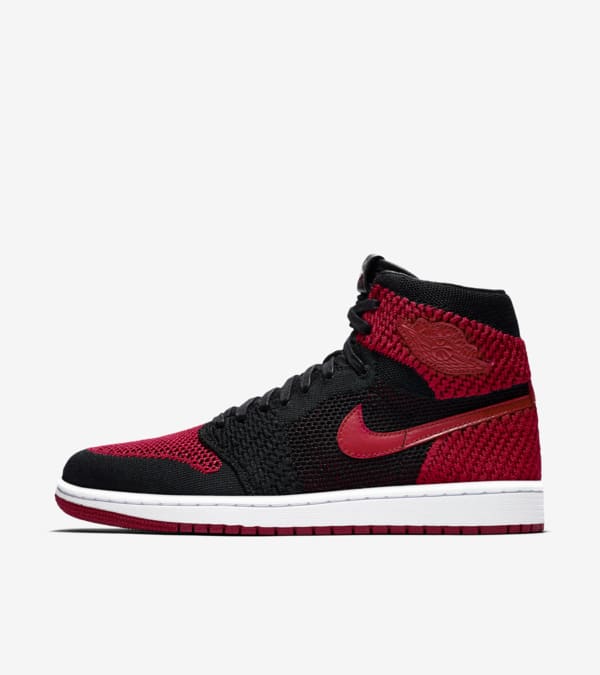 Air jordan 1 flyknit grey online