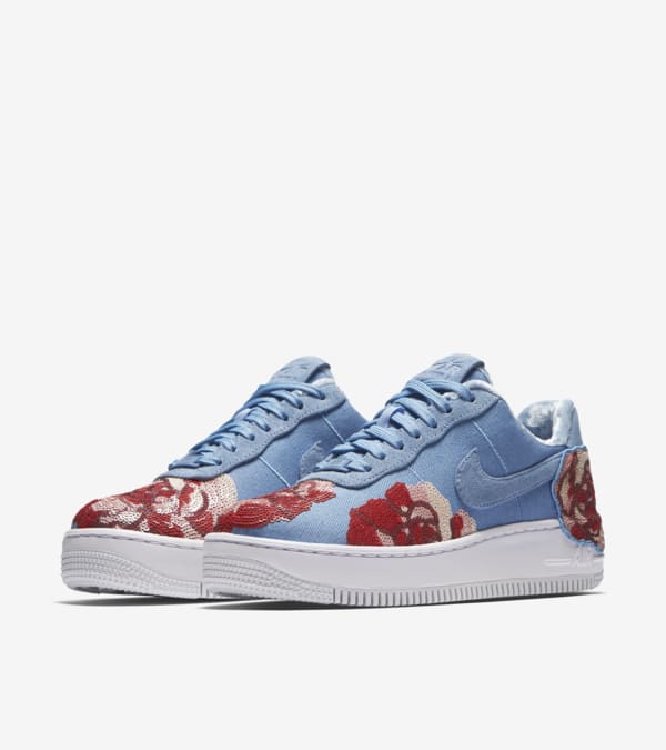 Women s Nike Air Force 1 Upstep December Sky Release Date. Nike SNKRS