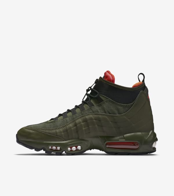 Black nike air max 95 sneakerboot hot sale