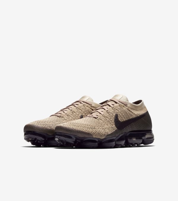 Khaki flyknit vapormax top