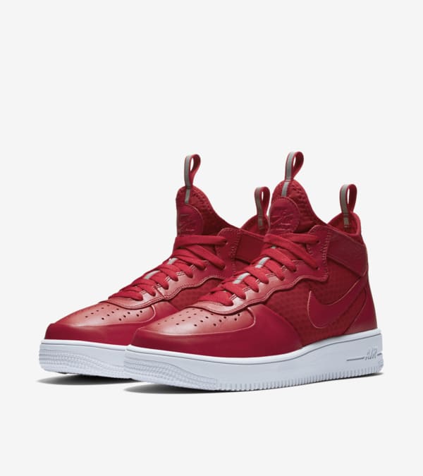 Nike Air Force 1 Ultra Force Mid Gym Red White Nike SNKRS