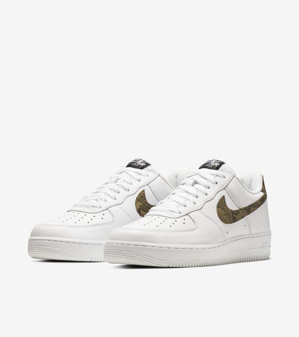 Air force 1 low ivory snake new arrivals