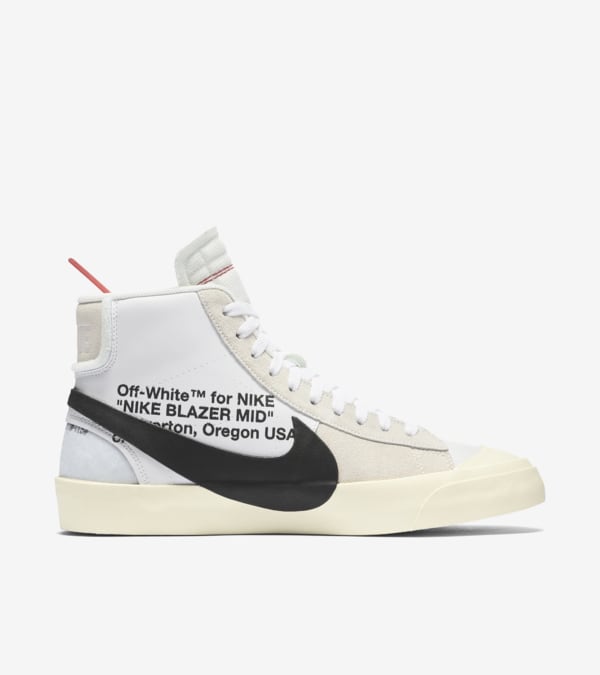 Nike The Ten SB Blazer Mid Off White Release Date. Nike SNKRS