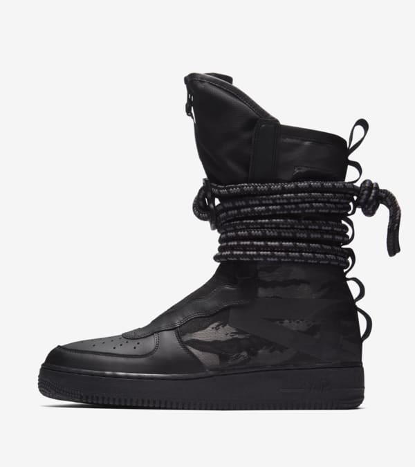 Black nike sf af1 hot sale