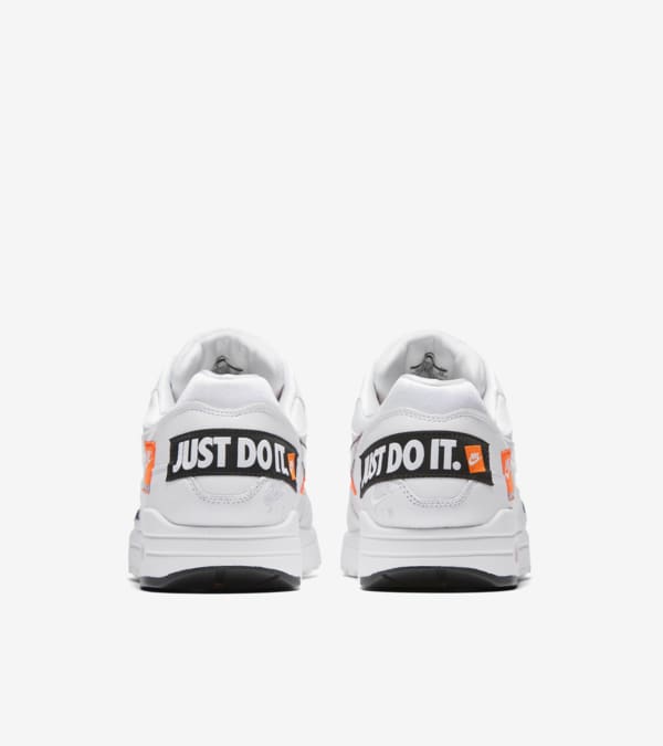 Nike Air Max 1 Just Do It Collection White and Total Orange Release Date. Nike SNKRS