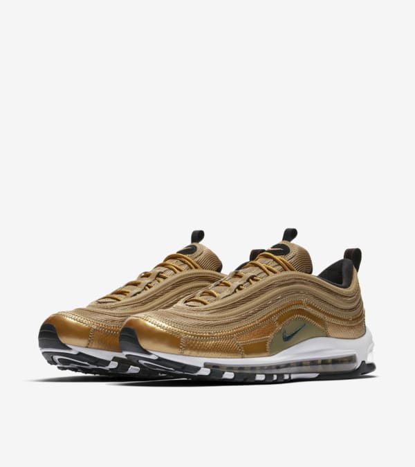 Nike Air Max 97 CR7 Golden Patchwork Release Date. Nike SNKRS