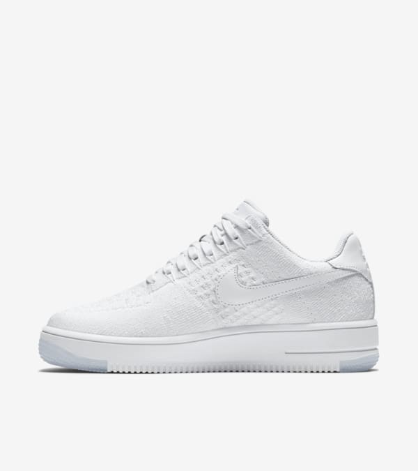 Women s Nike Air Force 1 Ultra Flyknit Low Triple White Release Date. Nike SNKRS