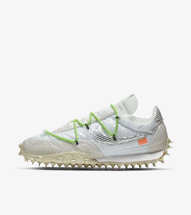 29cm NIKE 踏切り WMNS WAFFLE RACER OW オフホワイト 