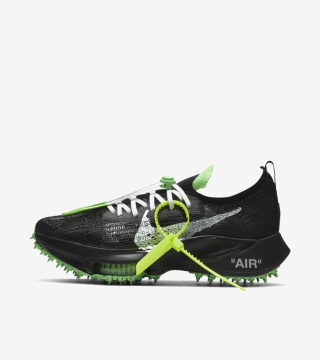 Air Zoom Tempo NEXT x Off White Black Release Date. Nike SNKRS