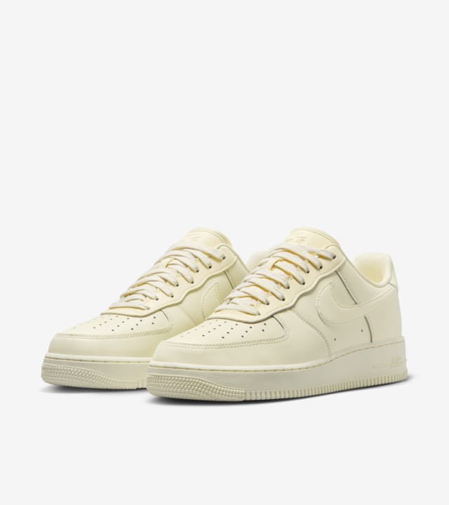 Air Force 1 07 Coconut Milk DM0211 101 release date. Nike SNKRS