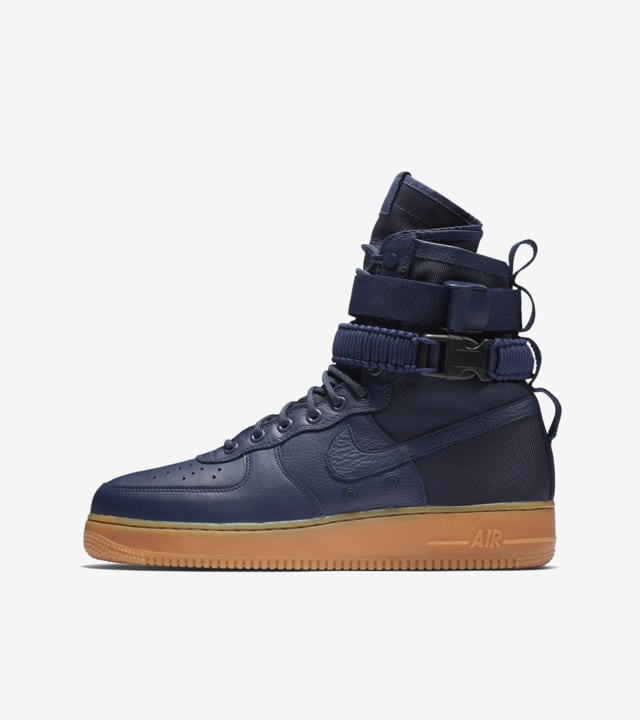 Nike SF AF 1 Black Midnight Navy Release Date. Nike SNKRS