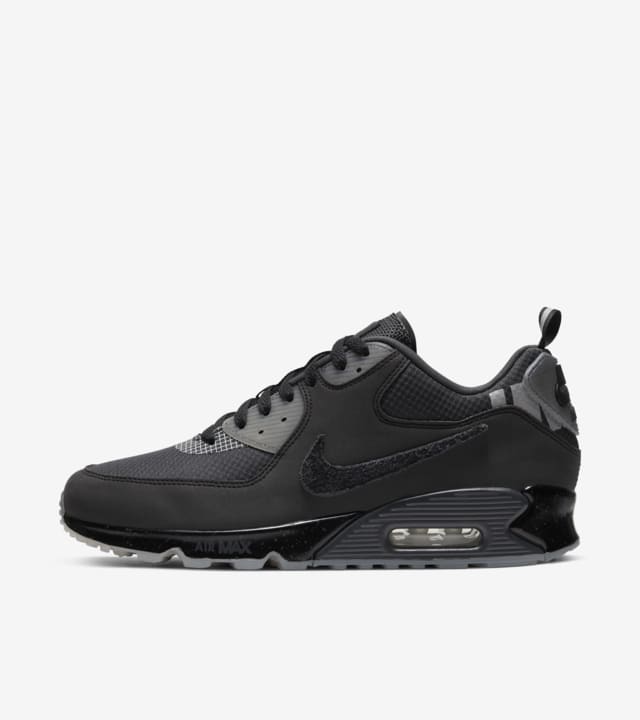 nike air max 90 all black suede