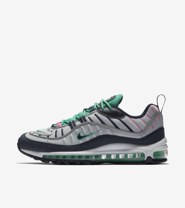 Grey and green air max 98 clearance