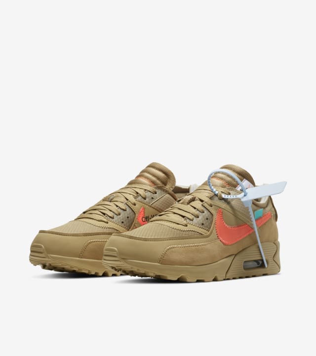 The Ten Air Max 90 Desert Ore and Hyper Jade and Bright Mango Release Date. Nike SNKRS