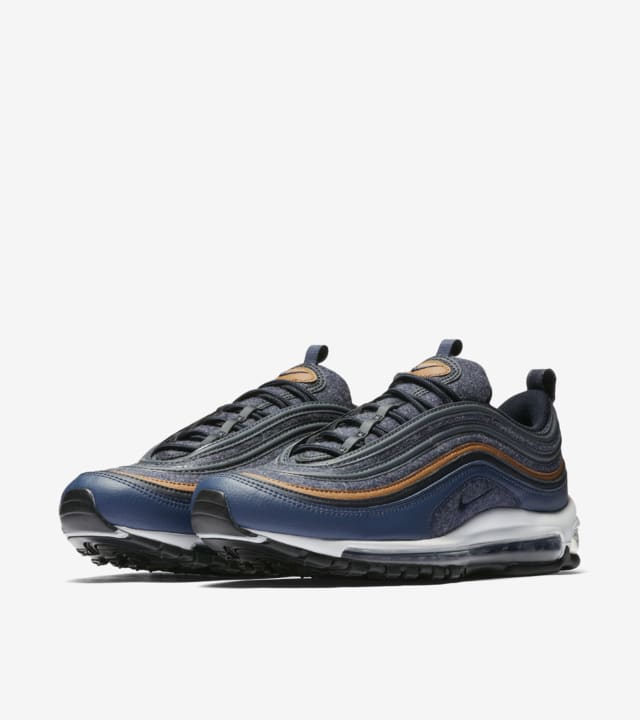 Nike Air Max 97 Premium Thunder Blue Dark Obsidian Release Date. Nike SNKRS