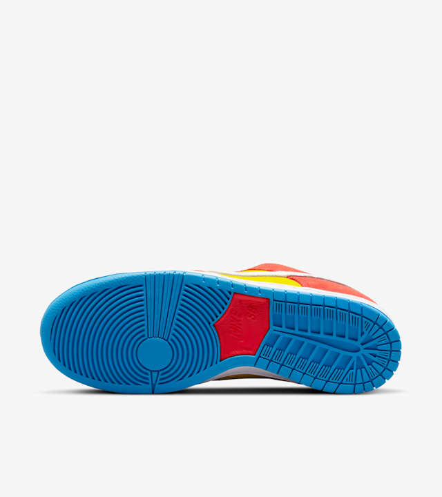 Nike SB Dunk Low 'Bart Simpson' Habanero Red/White-Blue Hero - BQ6817-602 For Sale , RESTOCK 
