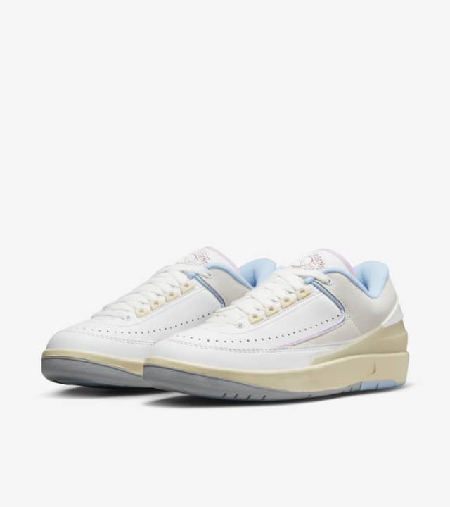 Women's Air Jordan 2 Low 'Summit White and Ice Blue' (DX4401-146 ...
