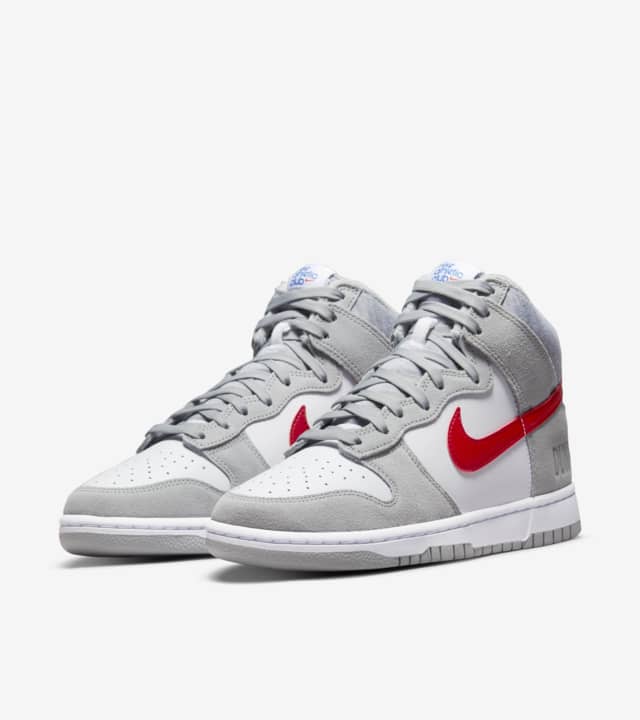 Dunk High 'Light Smoke Grey and Gym Red' (DJ6152-001) Release Date ...