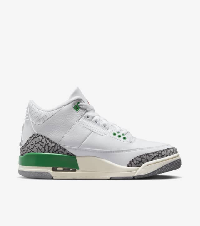 Women's Air Jordan 3 'Lucky Green' (CK9246-136) Release Date. Nike SNKRS PH