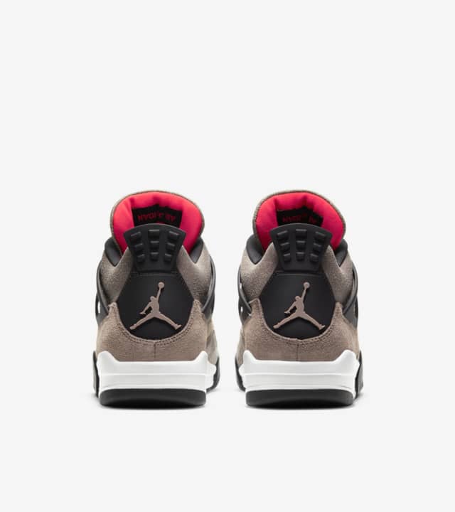 taupe haze jordan 4 pink laces