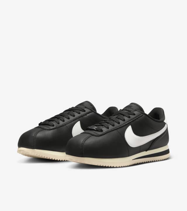 nike cortez womens all black