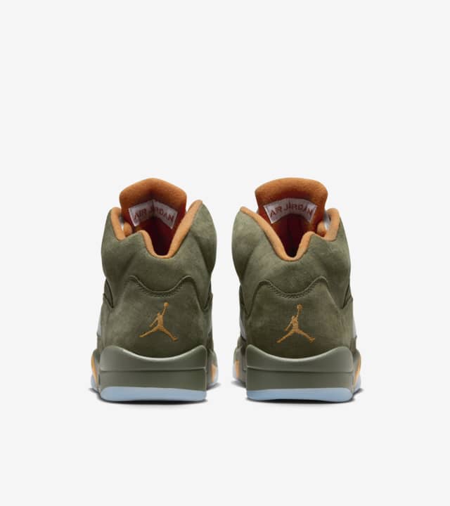 air jordan 5 olive