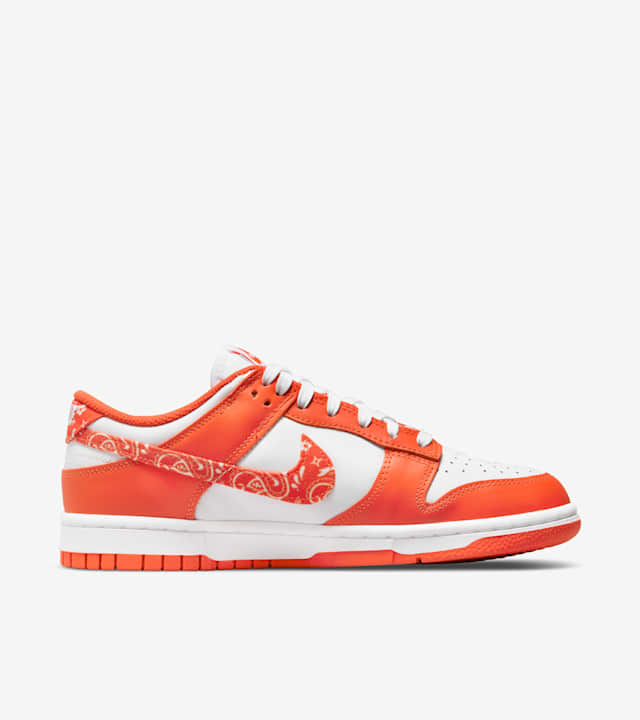 Women's Dunk Low 'Orange Paisley' (DH4401-103) Release Date. Nike SNKRS IN