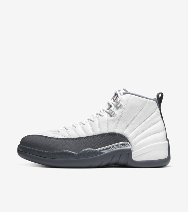 Air Jordan 12 'White/Dark Grey' Release Date. Nike SNKRS IN