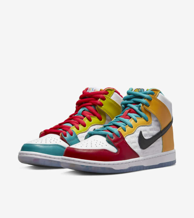 SB Dunk High Pro x froSkate 'All Love' (DH7778-100) Release Date. Nike ...