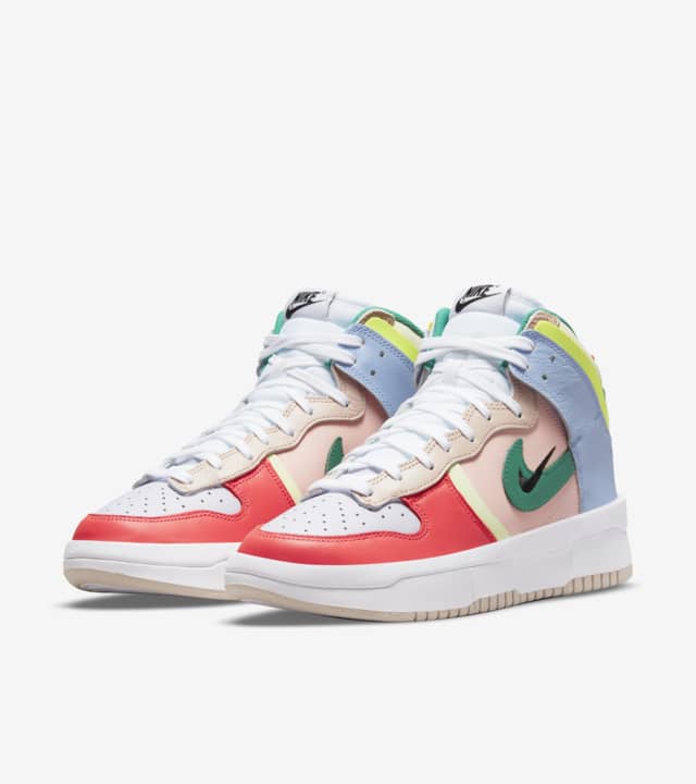 nike dunk low pastel multicolor