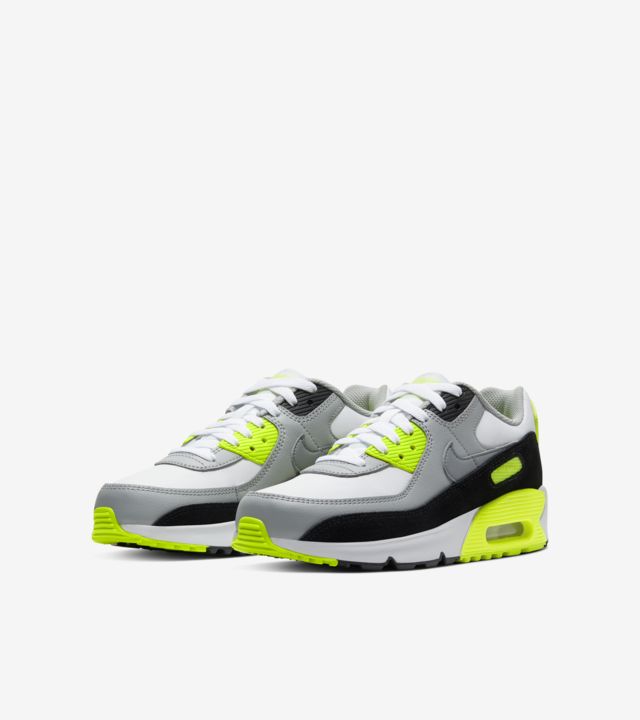 Air Max 90 'Volt/Particle Grey' Release Date. Nike SNKRS ID