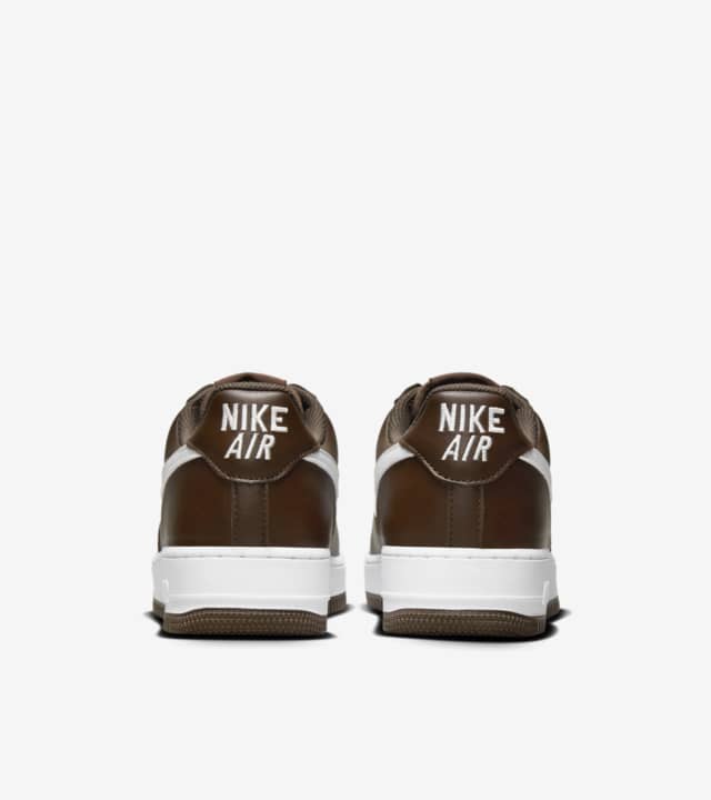 chocolate brown air force ones