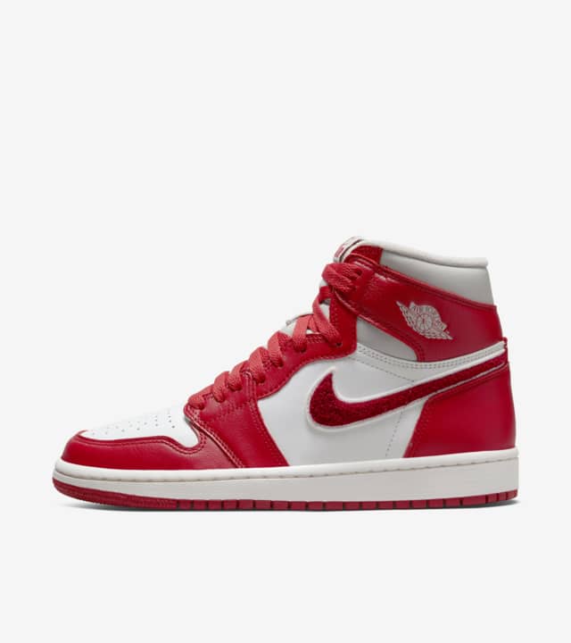 Nike jordan 1 damen rot weiß Outlet