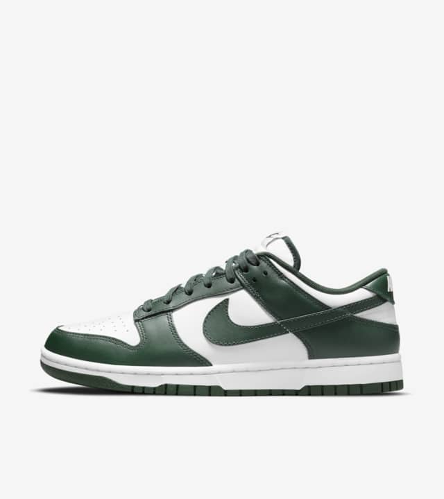 nike dunk low university green