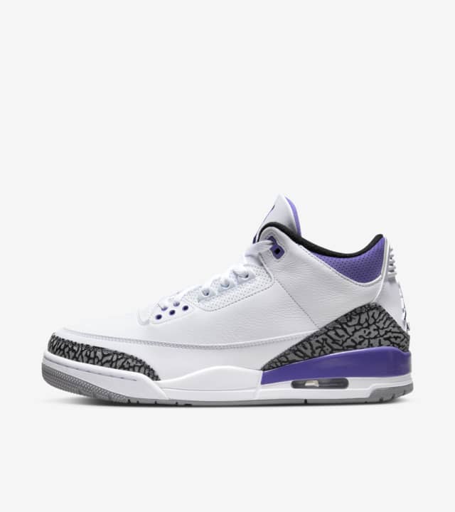 Air Jordan 3 'Dark Iris' (CT8532-105) Release Date. Nike SNKRS SG