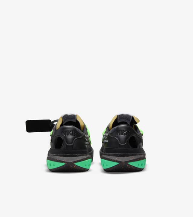 Blazer Low x Off-White™️ 'Black and Electro Green' (DH7863-001) Release ...