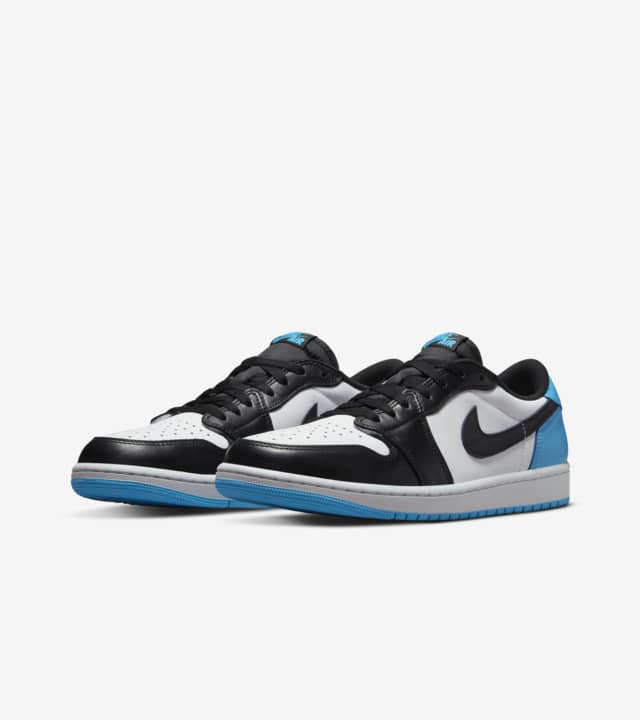 Air Jordan 1 Low Black And Dark Powder Blue Cz0790 104 Release Date Nike Snkrs Pt 1440