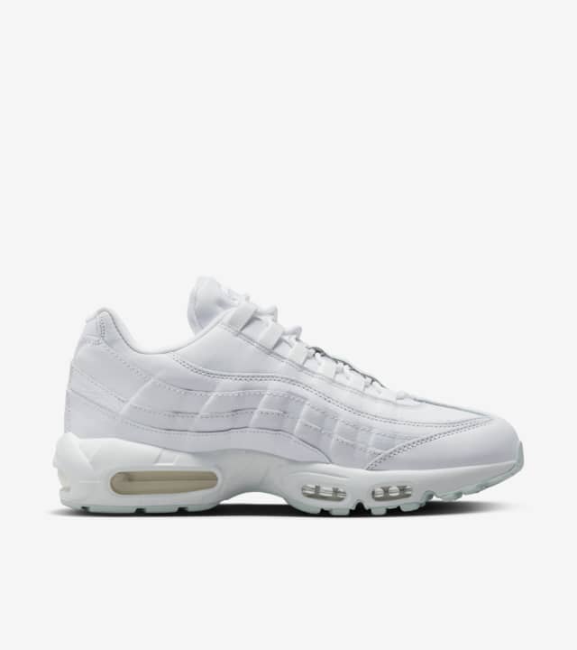 Air Max 95 'White and Pure Platinum' (FN7273-100) Release Date. Nike ...