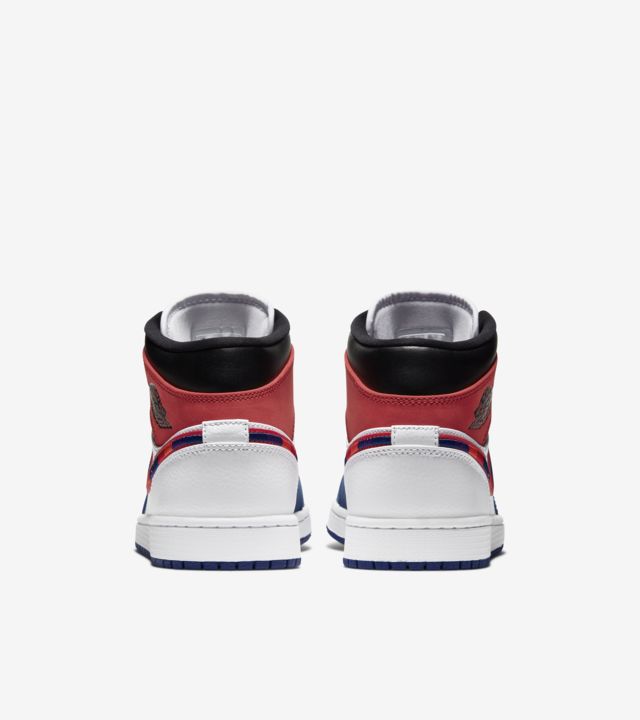 air jordan 1 mid rush blue